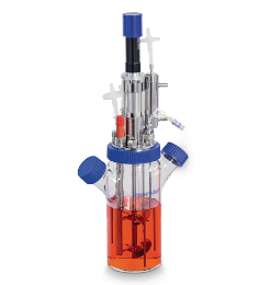 德國艾本德Eppendorf,DASGIP?罐體DS1000ODSS,2x斜葉槳,350mL1-.0 L,2xGL45口側臂,頂部驅(qū)動,Bioblock模塊,2pitched-blade impell